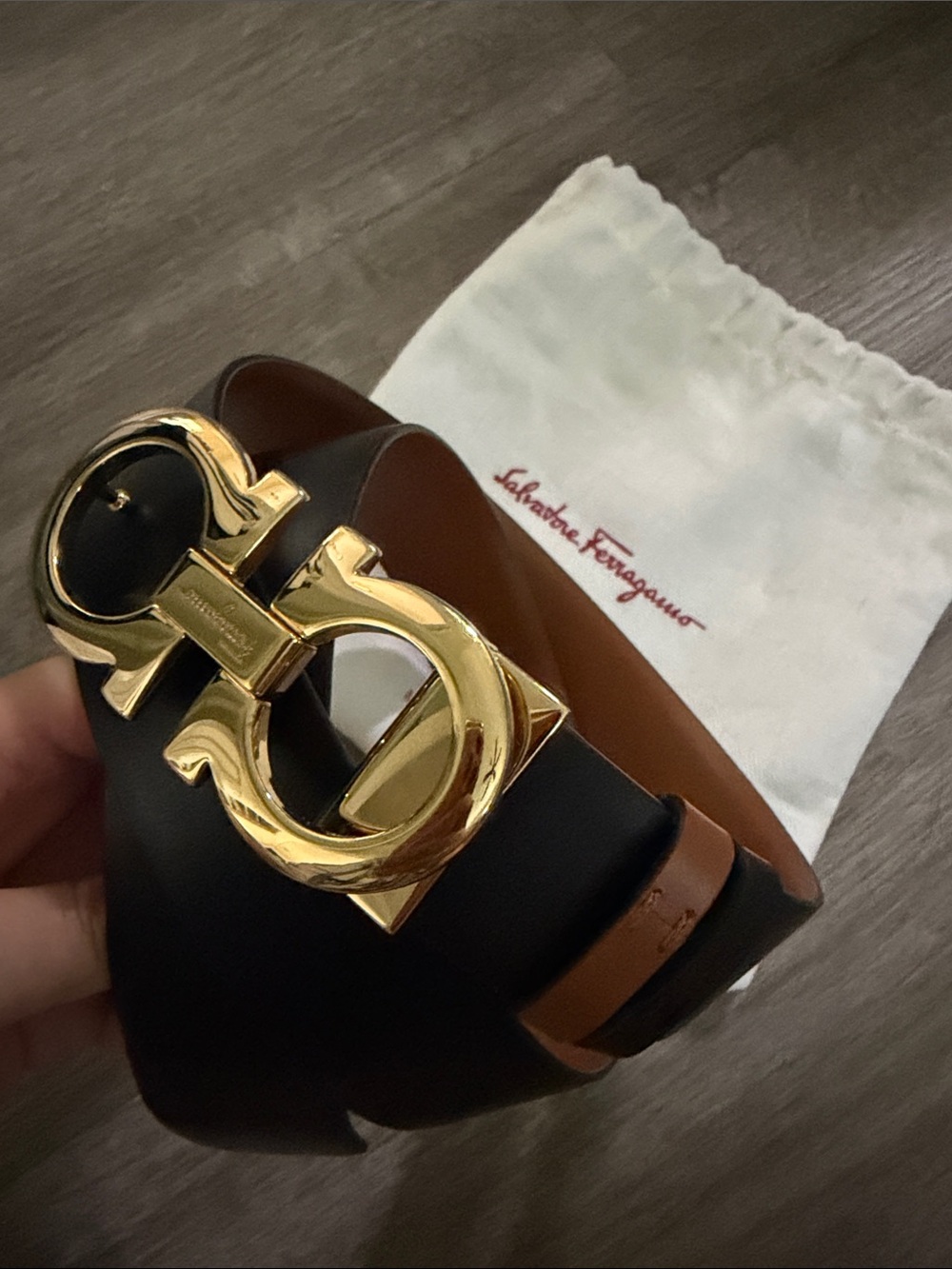 Salvatore Ferragamo Leather Belt
